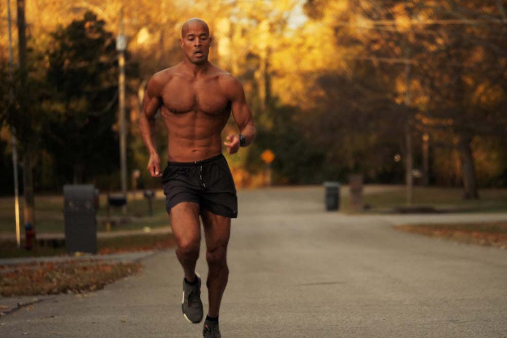 David Goggins running